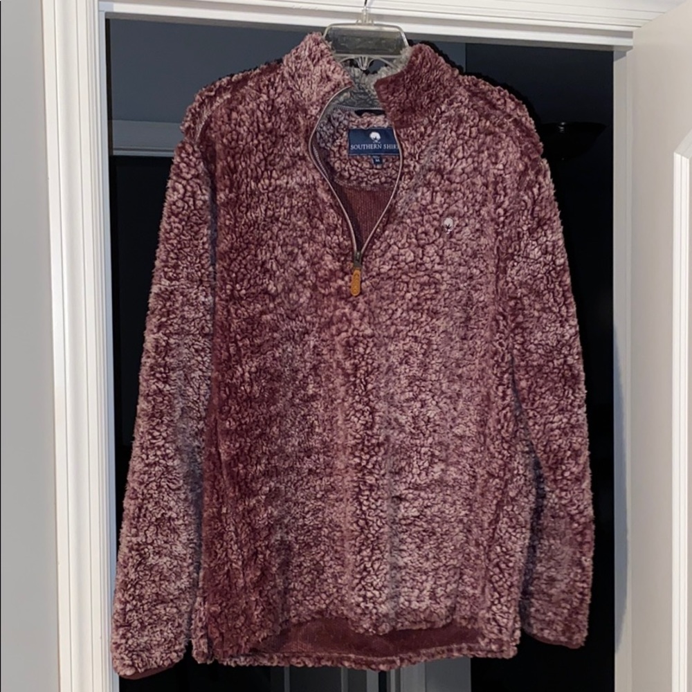 Southern Shirt Co. Heather Sherpa Pullover